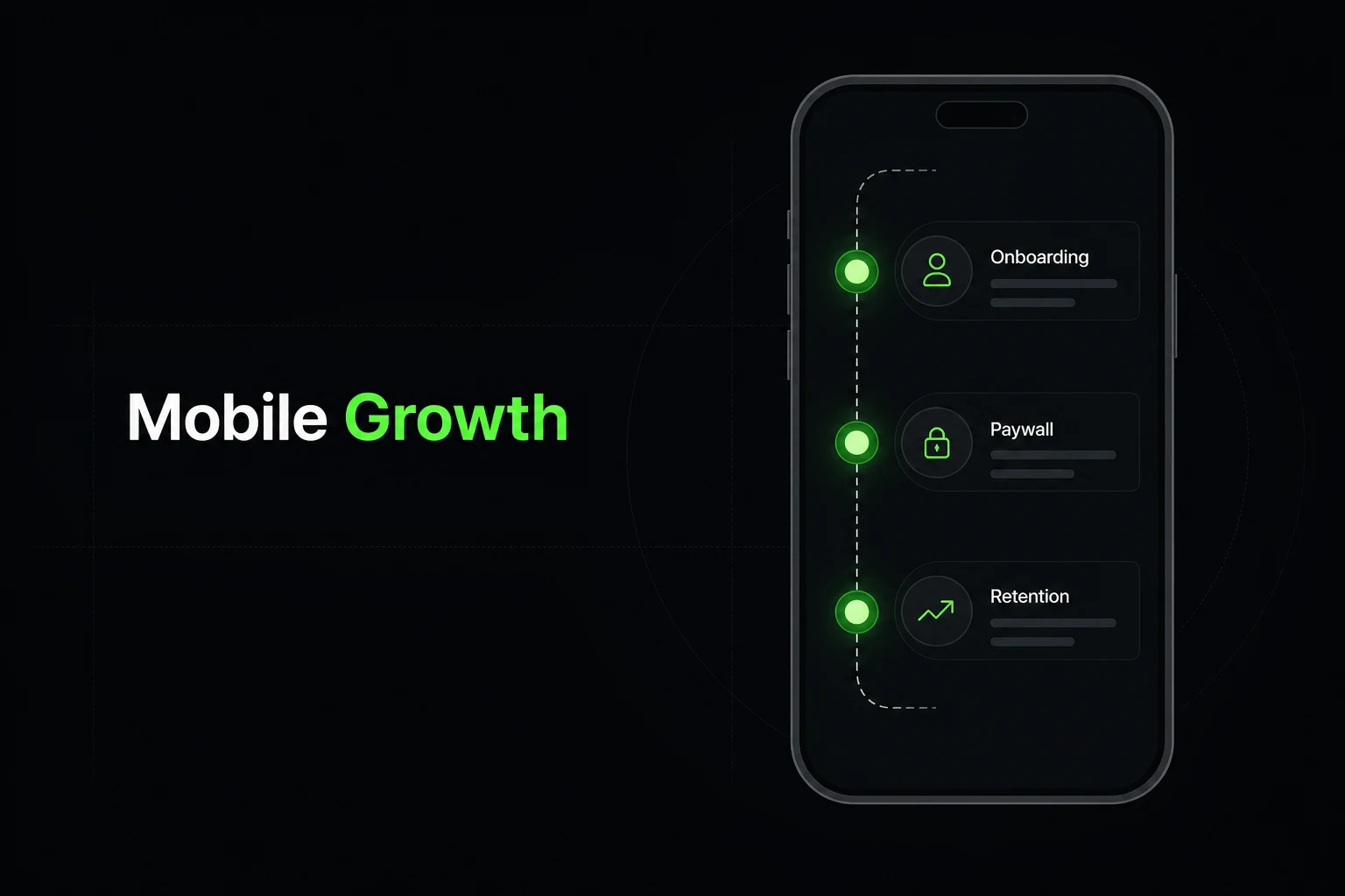 Illustration for Growth Engineer for Mobile Apps